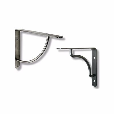 Brackets de estantería de acero montados en pared personalizados con inspección interna o de terceros