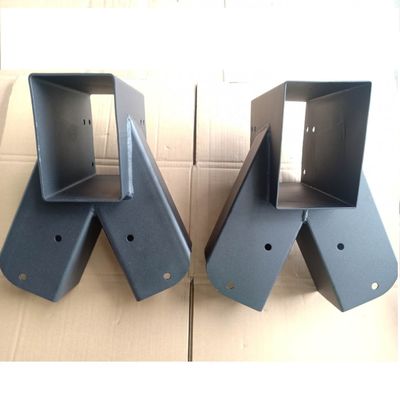 Bracket de esquina de oscilación de acero al carbono para juegos de oscilación de vigas cuadradas y equipos de juego para niños