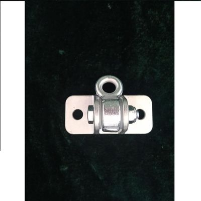 Bracket de esquina de oscilación de acero al carbono para juegos de oscilación de vigas cuadradas y equipos de juego para niños