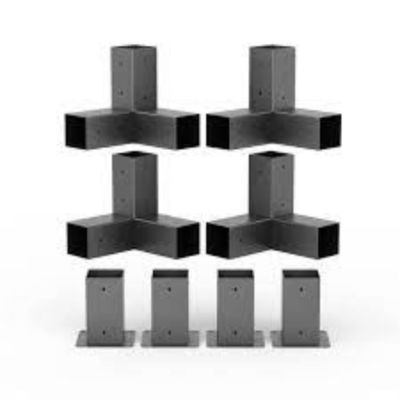 Kit de soportes de pergola de acero para la solicitud del cliente en el mercado a precios asequibles