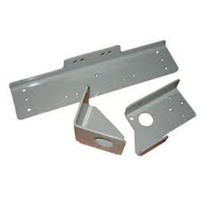 Parte de hardware de estampado certificado ISO9001 2008 para fabricación de flexión de acero personalizada