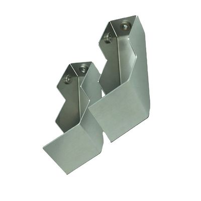 Piezas de flexión y estampado de acero inoxidable personalizadas para la industria de la construcción.