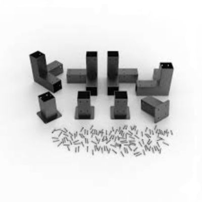 Kit de soportes de pergola de acero a precios bajos con inspección interna y diseño personalizado