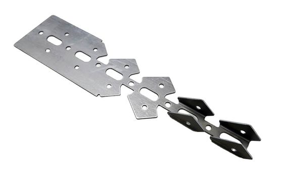 Partes de corte y estampado por láser de superficie hechas a medida para industrias pesadas