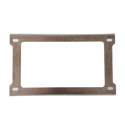 Partes de punzamiento de precisión personalizada de acero inoxidable / chapa de aluminio de estampado de metal, flexión y perforado