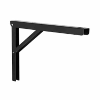 Brackets de estantería de acero de tamaño personalizado montados en la pared hechos para soluciones de ahorro de espacio