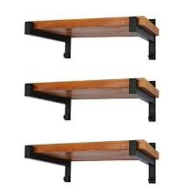 Solicitud del cliente soportes de estantería de acero personalizados montados en la pared a precios asequibles