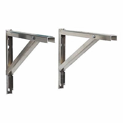 Brackets de estantería de acero personalizados montados en la pared asequibles y para piezas de aire acondicionado