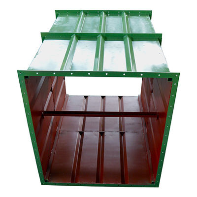 Caja de metal pintada a color personalizada para infraestructura Solución de acero al carbono de Nanfeng