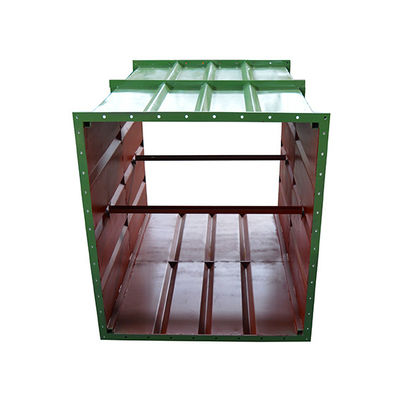 Caja de metal pintada a color personalizada para infraestructura Solución de acero al carbono de Nanfeng