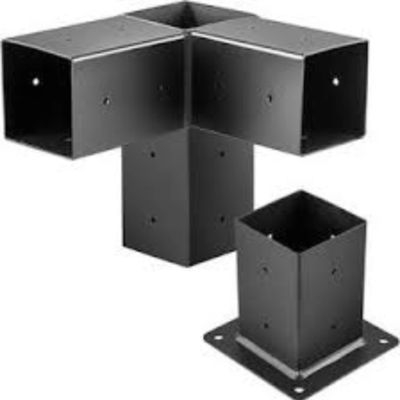 0.4-3 mm de espesor de acero inoxidable o latón Kit de soportes de pérgola personalizado por Nanfeng