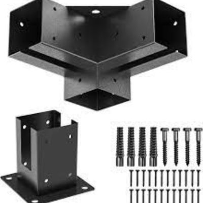 0.4-3 mm de espesor de acero inoxidable o latón Kit de soportes de pérgola personalizado por Nanfeng
