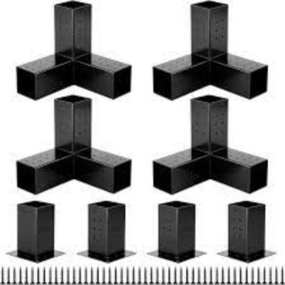 0.4-3 mm de espesor de acero inoxidable o latón Kit de soportes de pérgola personalizado por Nanfeng