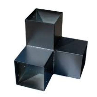 0.4-3 mm de espesor de acero inoxidable o latón Kit de soportes de pérgola personalizado por Nanfeng