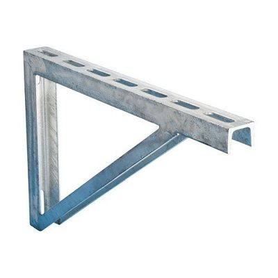 Precios razonables soportes de estantería de acero personalizados montados en la pared para la solicitud del cliente