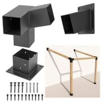 Acero inoxidable o latón Kit de soportes de pérgola personalizado para la construcción por Nanfeng