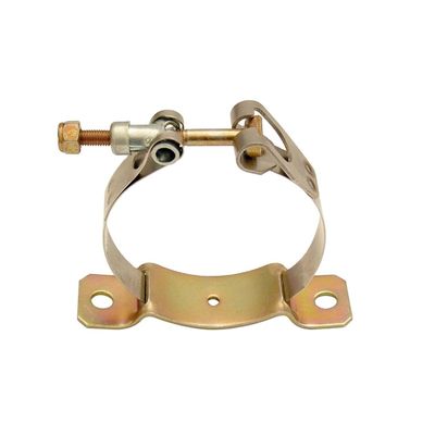 Clampas de metal de tamaño personalizado Acero galvanizado asequible para aplicaciones industriales