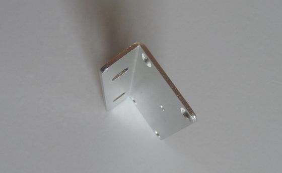 Parte de estampado de aleación de aluminio de color natural con proceso de estampado
