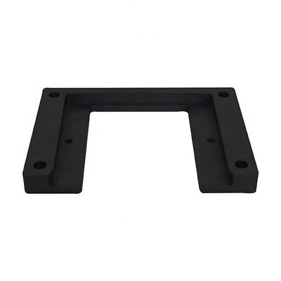 Partes de base de postes de tubo de fabricación de metal de aluminio/acero al carbono