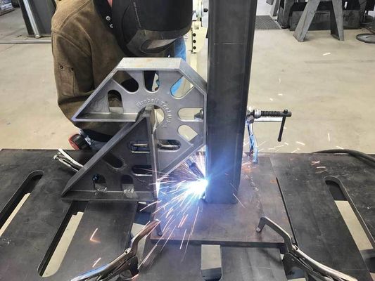 Conector de tuberías de metal soldado para la industria en Nanfeng