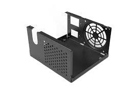 Caja de soportes de soldadura de estampado de chapa de metal a medida hecha de piezas secundarias de acero