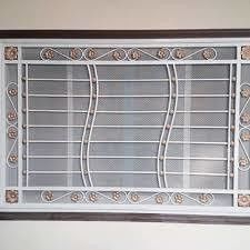 Grill de acero personalizado para escaleras, balcón y puerta
