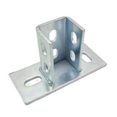 Parte de estampado de soportes de acero galvanizado personalizado para elementos de soporte Funcionalidad