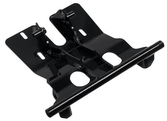 Estante Tratamiento de superficie de revestimiento negro personalizado Partes de estampado de hardware de acero y metal