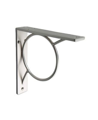 Partición en forma de U de acero inoxidable con soporte triangular personalizado para fabricación de chapa metálica