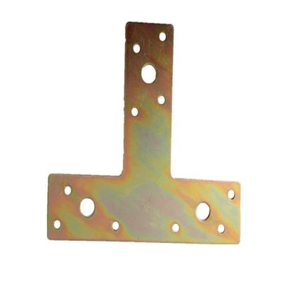 Bracket de ángulo de acero metálico personalizado para conexión de madera multipropósito y personalizada