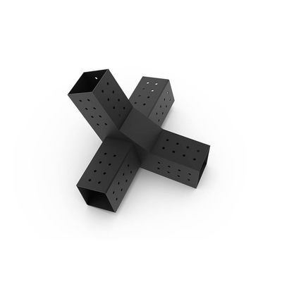 Bracket triangular personalizado 3-Way Angle Corner Pergola Brackets 4x4 Kit para objetos de apoyo