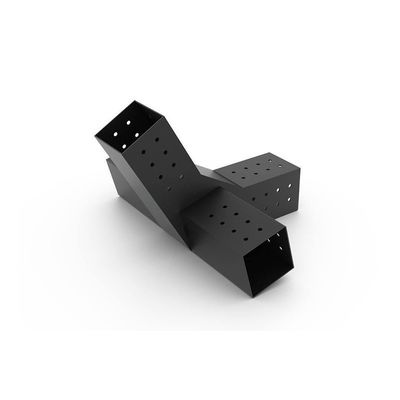 Bracket triangular personalizado 3-Way Angle Corner Pergola Brackets 4x4 Kit para objetos de apoyo
