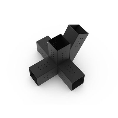 Bracket triangular personalizado 3-Way Angle Corner Pergola Brackets 4x4 Kit para objetos de apoyo