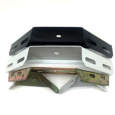 0.4-3 mm de espesor Conector de madera personalizado colgante de vigas con recubrimiento en polvo