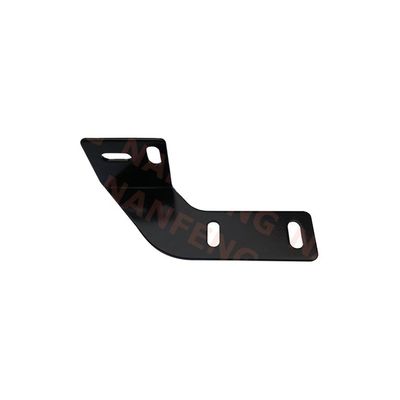Aluminio pulido pared de metal de estantería flotante para estantería abierta en color negro