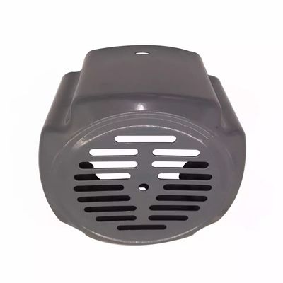 Partes de flexión de chapa de metal personalizadas para cubiertas de ventilador de motor procesadas por corte láser
