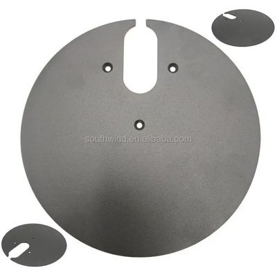 Estampado, punzamiento, flexión, piezas metálicas de chapa personalizadas para la estructura de soporte de un solo lado