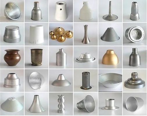 Partes de dibujo profundo de aluminio de acero inoxidable personalizado para el servicio de corte por láser de la industria