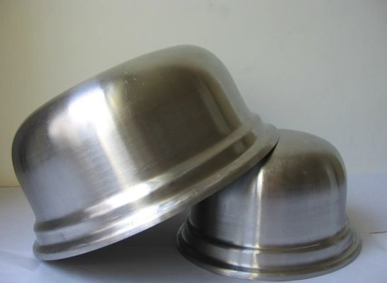 Partes de dibujo profundo de aluminio de acero inoxidable personalizado para el servicio de corte por láser de la industria