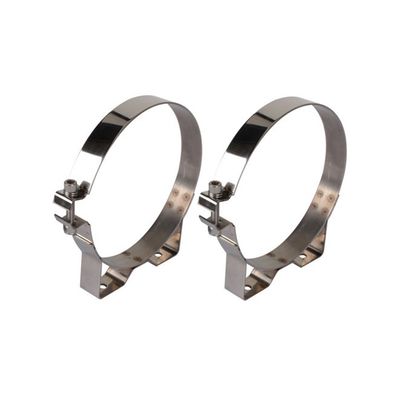 Acero inoxidable Nanfeng tamaño personalizado abrazaderas de metal abrazaderas de manguera con tolerancia de 0,05 mm