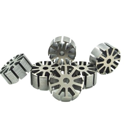 Generador de motor de alta velocidad estator y rotor núcleo de hierro laminado con diseño personalizado