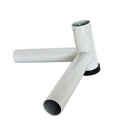 Partes metálicas soldadas a medida de precisión para el marco de la esquina de la lámpara de la calle y un grosor de 1 mm-5 mm