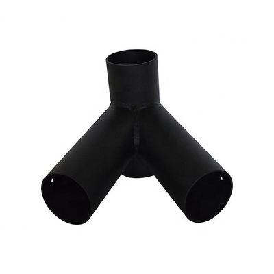 Partes metálicas soldadas a medida de precisión para el marco de la esquina de la lámpara de la calle y un grosor de 1 mm-5 mm