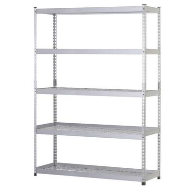 Estante de almacenamiento sin pernos de aluminio para almacenamiento y estantes Tamaño de demanda de los clientes