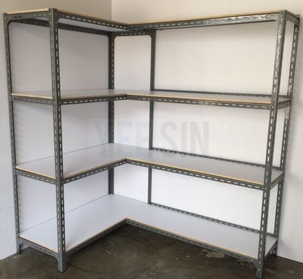 Estante de almacenamiento sin pernos de aluminio para almacenamiento y estantes Tamaño de demanda de los clientes