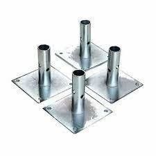 Plancha de base de montaje de suelo de acero y acero inoxidable para la industria automotriz personalizada