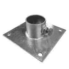 Plancha de base de montaje de suelo de acero y acero inoxidable para la industria automotriz personalizada