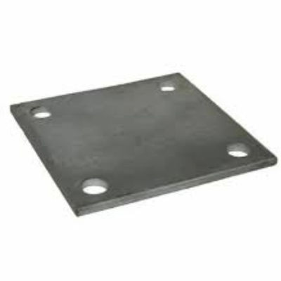 Fabricación de placas de base rectas de acero inoxidable hechas a medida para sus requisitos