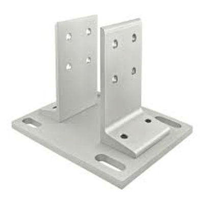 Placa de base de montaje de suelo de acero y acero inoxidable personalizada para piezas de estampado OEM ODM