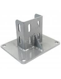 Placa de base de montaje de suelo de acero y acero inoxidable personalizada para piezas de estampado OEM ODM